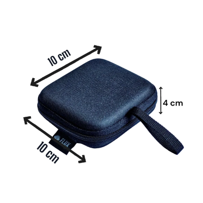 Larkin Black Kulak İçi Kulaklık Taşıma Çantası - Soft Case - 4