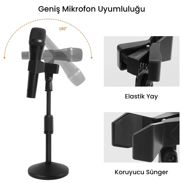 Larkin DS18 Masa Tipi Mikrofon Standı