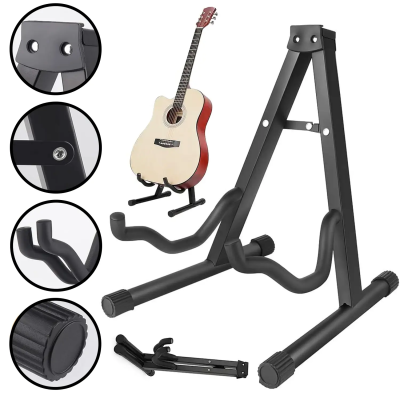 Larkin GS01 Üst Kalite Enstrüman Gitar Standı Ayaklığı Sehpası - 1