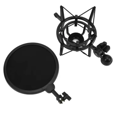 Larkin SH101 Mikrofon Tutucu Shock Mount ve Pop Filter - 3