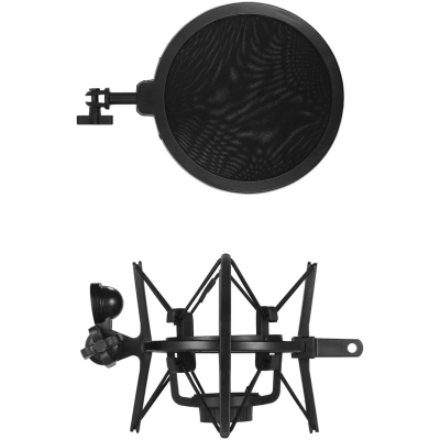 Larkin SH101 Mikrofon Tutucu Shock Mount ve Pop Filter - 4