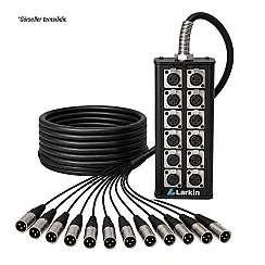 Larkin Stage12-20M 12 Kanal 20 Metre Multicore Kablo Stage Box - Larkin