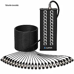 Larkin Stage24-20M 24 Kanal 20 Metre Multicore Profesyonel Stage Box - Larkin