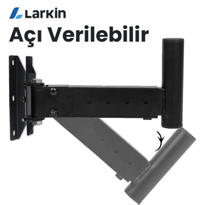 Larkin WSS10 Hoparlör Duvar Askı Aparatı - 60 KG Taşıma Kapasiteli 6 Vidalı (Çift) - 6