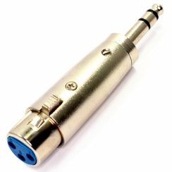 Larkin XLR Dişi - 1/4'' 6.35mm Stereo Jack Adaptor Çevirici - Larkin