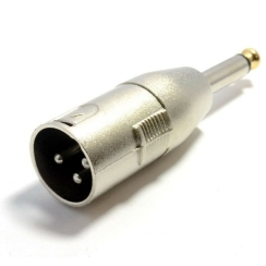 Larkin XLR Erkek - 1/4'' 6.35mm Mono Jack Adaptor Çevirici - Larkin