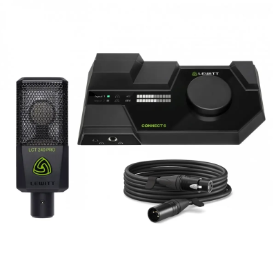 Lewitt LCT 240 Pro + Connect 6 Ses Kayıt Paketi - 1
