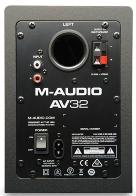 M-Audio AV-32 Stüdyo Monitörü - 3