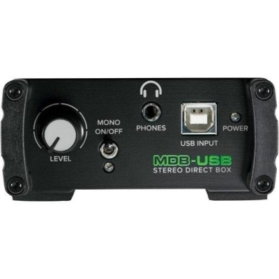 Mackie MDB USB Stereo Direct Box - 4