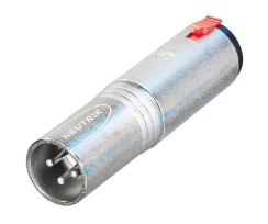 Neutrik NA3MJ XLR Erkek - Stereo 1/4'' Locking Jak - Neutrik