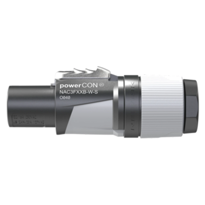 Neutrik NAC3FXXB-W-S Dişi Güç Konnektörü (Çıkış) - 2