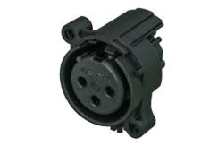 Neutrik NC3FAAH-0 Dişi XLR Şase Tipi Konnektör - Neutrik
