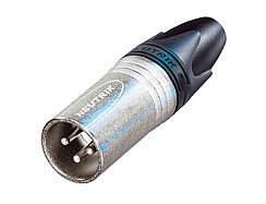 Neutrik NC3MXX 3 Kutuplu Erkek XLR Konnektör (Nikel/Gümüş) - Neutrik