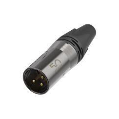Neutrik NC3MXX-50 Erkek XLR Konnektör (50. Yıl Serisi) - Neutrik