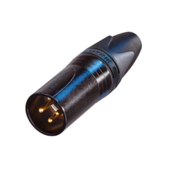 Neutrik NC3MXX-B Kablo Tipi 3 Pinli Erkek XLR Konnektör - Neutrik