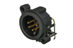 Neutrik NC5MAH Erkek XLR Şase Tipi Konnektör - Neutrik