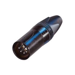 Neutrik NC5MXX-BAG Kablo Tipi 5 Pinli Erkek XLR Konnektör - Neutrik