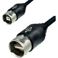 Neutrik NKUSB-1 Usb Tip A'Dan Usb Tip B'Ye 1 Metre Hazır Kablo - Neutrik