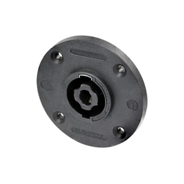 Neutrik NL4MPRXX 4 Kutuplu Yuvarlak Şase Tipi Speakon Konnektörü