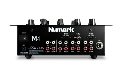 Numark M4 Mixer - 3 Kanal DJ Mikser - 3