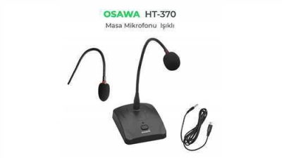 Osawa HT-370 Işıklı Kürsü - Masa Mikrofonu - 1