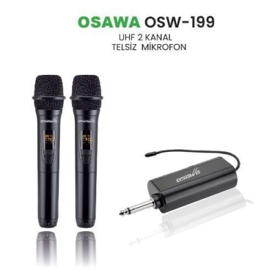 Osawa OSW-199 UHF Çif El Mikrofonu - 1