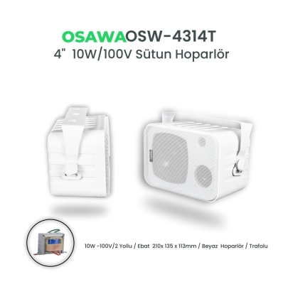 Osawa OSW 4314 T Duvar Hoparlörü - 1