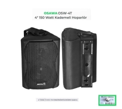 Osawa OSW-4TS 100V Trafolu Duvar Hoparlörü - Osawa