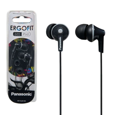Panasonic RP-HJE125E-K Kulak İçi Kulaklık - 1