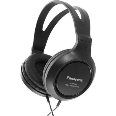 Panasonic RP-HT161E-K Siyah Kablolu Kulaklık - 1