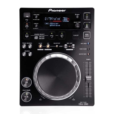 Pioneer DJ CDJ-350 Dijital Multimedia Deck Rekordbox (Siyah) - 2