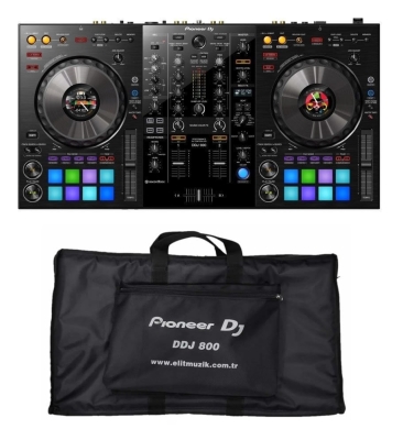 Pioneer DJ DDJ-800 2 Kanal Controller + Soft Case - 1