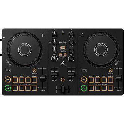 Pioneer DJ AlphaTheta DDJ-FLX2 DJ Başlangıç Seti (JBL Hoparlör + Fifine Kulaklık) - 2
