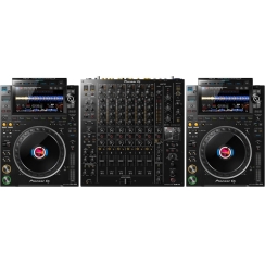 Pioneer DJ CDJ-3000 & DJM-V10 Profesyonel DJ Kurulum Seti - Pioneer DJ