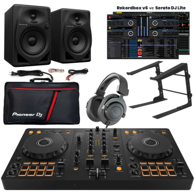 Pioneer DJ DDJ-FLX4 2 Kanal DJ Controller Ultimate Paketi - 1