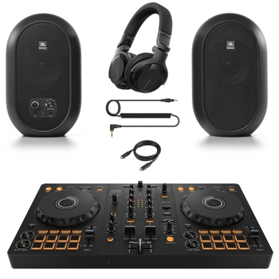 Pioneer DJ DDJ-FLX4 Gold DJ Controller Setup Performans Seti - 1