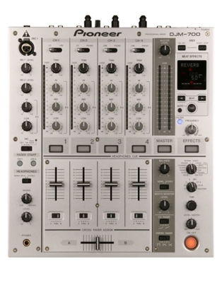 Pioneer DJ DJM-700 S 4 Kanal DJ Mikseri Gümüş - 1