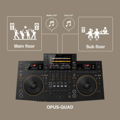 Pioneer DJ OPUS-QUAD 4 Kanal Dj Setup - 8