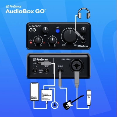 Presonus AudioBox GO USB-C Ses Kartı - 4