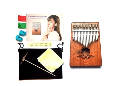 Puka 17 Metal Tuşlu Ahşap Kalimba - 3