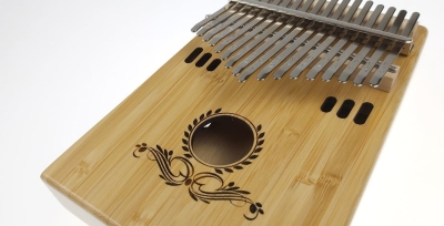 Puka B1 17 Notalı Bambu Kalimba - 4