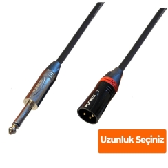 Purecon XLR - TS Mono Jak Hoparlör Amfi Kablosu - Purecon
