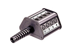 Rean NSB1A-8/4 Alüminyum Stage Box (8 IN / 4 OUT) - Rean