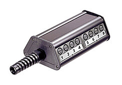 Rean NSB2A-12/4 Alüminyum Stage Box (12 IN / 4 OUT) - Rean
