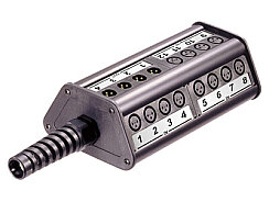 Rean NSB2A-20/4 Alüminyum Stage Box (20 IN / 4 OUT) - Rean