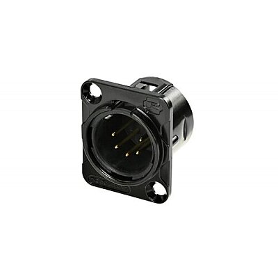 Rean RC5MDL 5 Kutuplu (Pin) Şase Tipi Erkek XLR Konnektör - 1