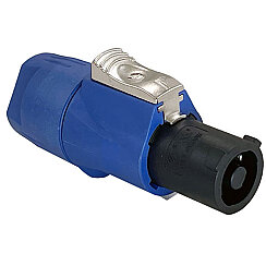 Rean RCAC3I-G-001-0 3 Kutuplu AC Power Giriş Konnektörü (Mavi) - Rean