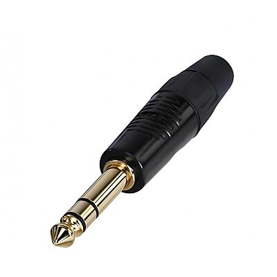 Rean RP3C-BAG Kablo Tip Stereo Çivi Konnektör Altın Kontaklı - 1