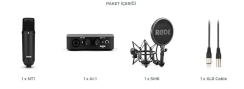 Rode NT1 AI-1 Kit Ses Kartlı Condenser Mikrofon - 4