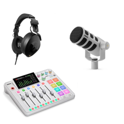 Rode RodeCaster 2 ve Rode Mikrofon ve Rode Kulaklık Yayıncı Seti - Rode